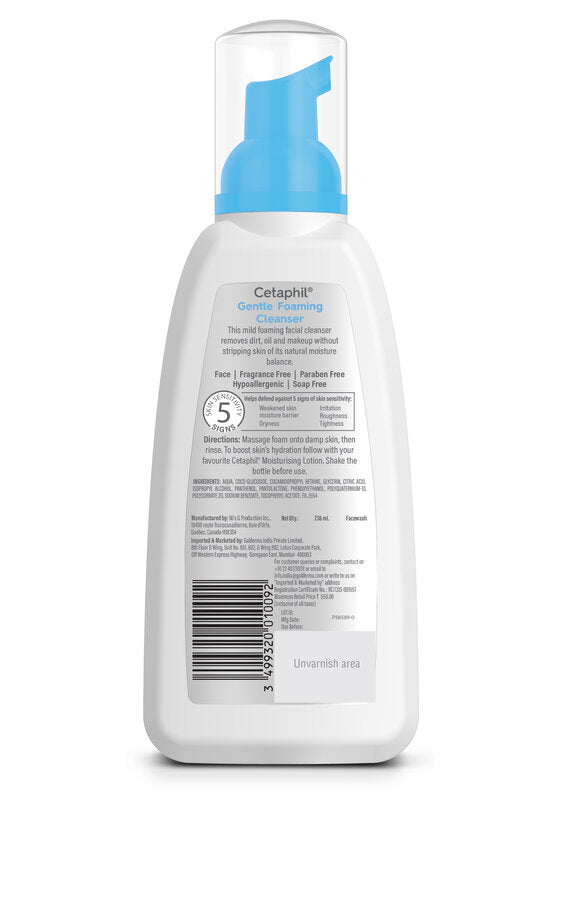 Cetaphil Gentle Foaming Cleanser