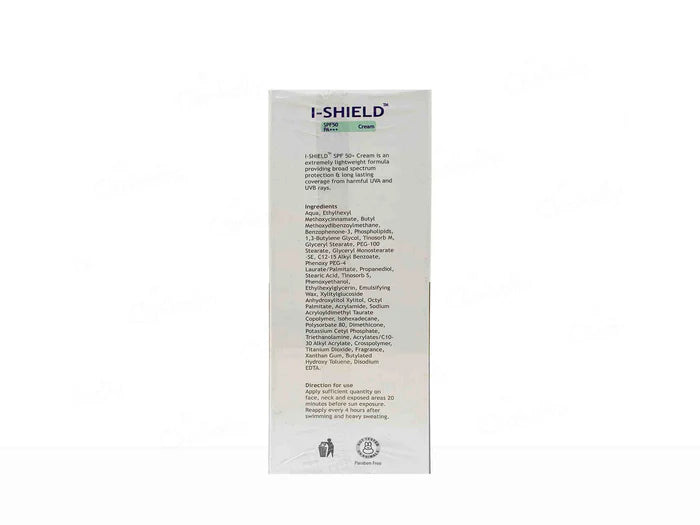 Azelia I-Shield Sunscreen Cream SPF 50 PA+++